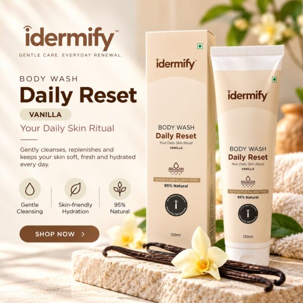 DAILY RESET VANILLA BODY WASH 130ML